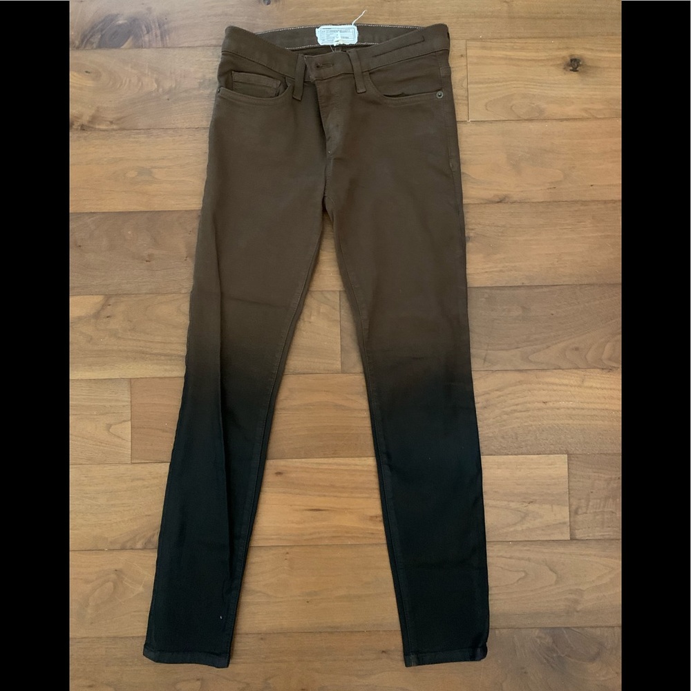 Current Elliot Ombre effect skinny jeans